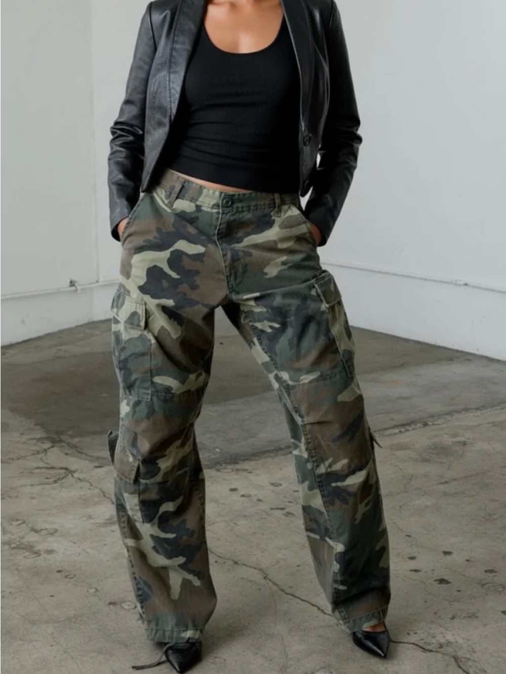 Camo Cargo Pants